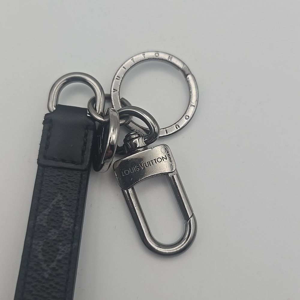 Louis Vuitton Monogram Eclipse Dragonne Keychain/… - image 3